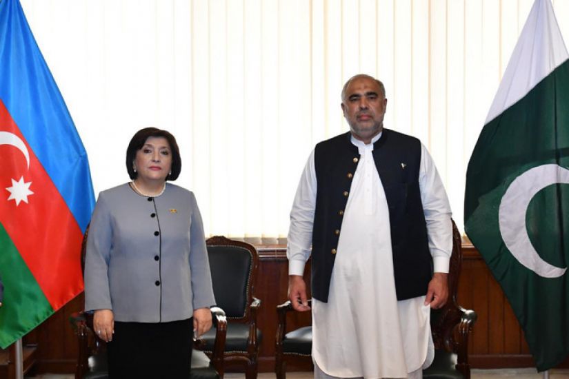 Sahibə Qafarova Pakistan Milli Assambleyasının sədri ilə görüşdü
