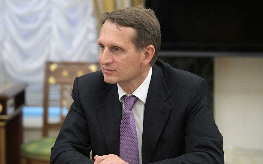Sergey Narışkin Azərbaycan Prezidentinə məktub yazdı