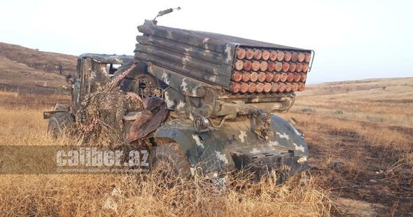 Ermənistan ordusu Azərbaycana iki ədəd BM-21 “Qrad” “hədiyyə” etdi -       FOTO