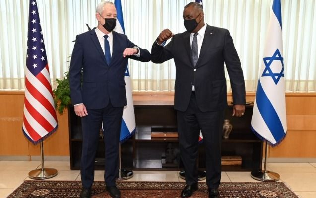 Pentaqon rəhbəri israilli həmkarı ilə görüşdü