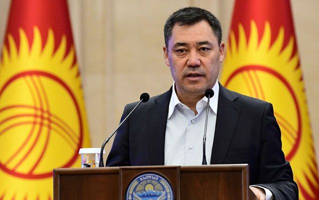 Sadır Japarov İlham Əliyevi təbrik etdi
