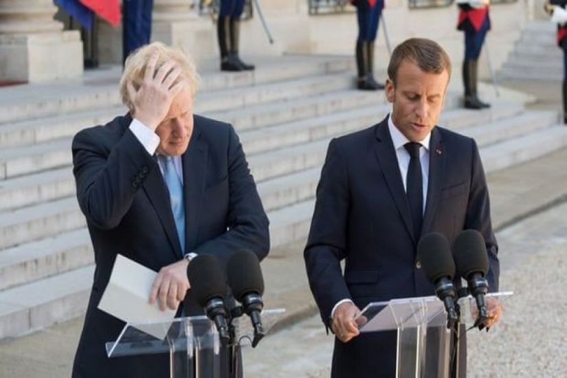 G7 zirvəsində Fransa prezidenti ilə Britaniyanın baş naziri arasında mübahisə yarandı