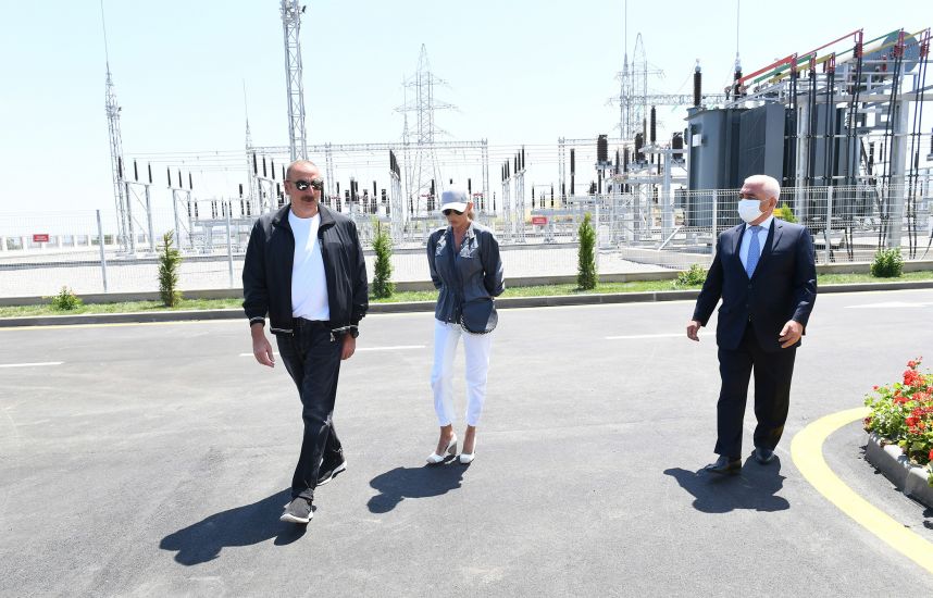 Prezident “Füzuli” yarımstansiyasının açılışını etdi -     YENİLƏNDİ