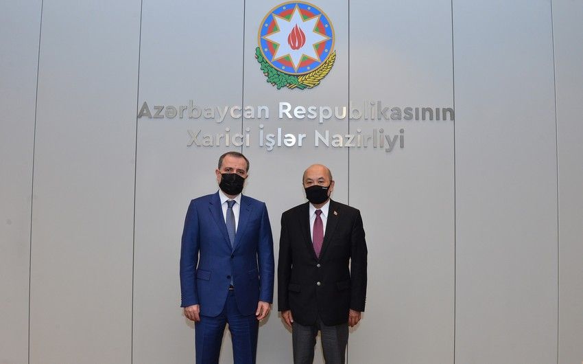 Ceyhun Bayramov Monqolustan səfiri ilə görüşdü
