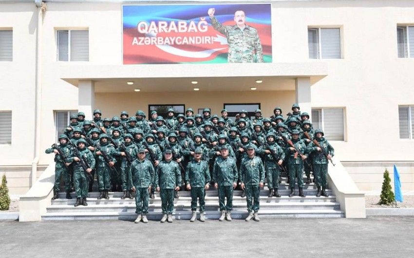Ermənistanla sərhəddə daha bir hərbi hissə fəaliyyətə başladı