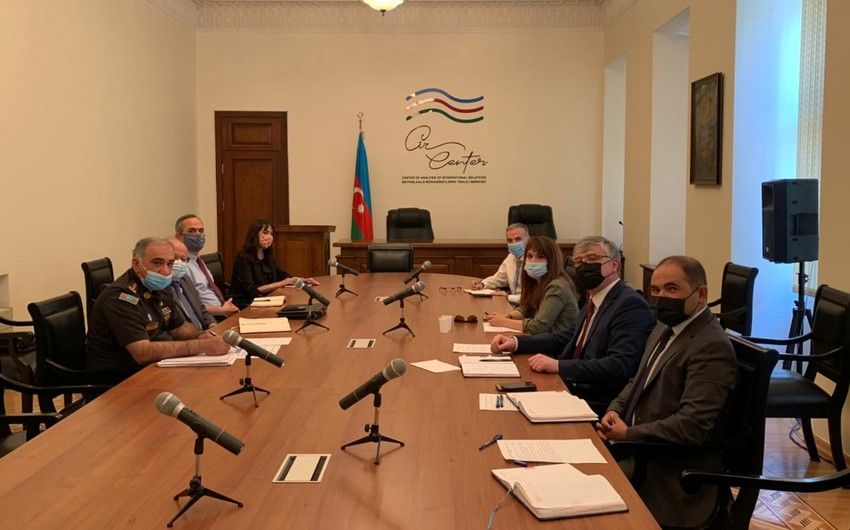 Minalardan və partlamamış hərbi sursatlardan təmizləmə üzrə İşçi Qrupun iclası keçirildi
