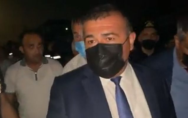 Bakıda etiraz aksiyası - İcra başçısı hadisə yerinə gəldi -   YENİLƏNDİ