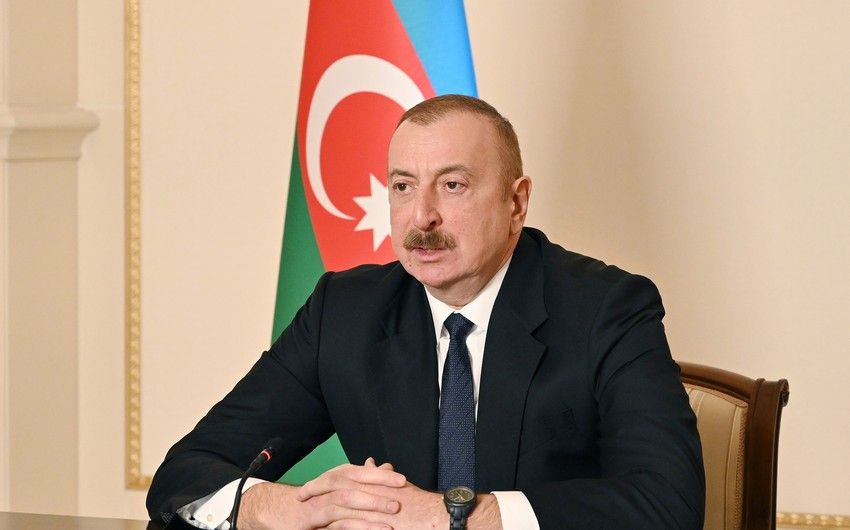 İlham Əliyev: "Onlar bizi sudan məhrum etmişdilər"