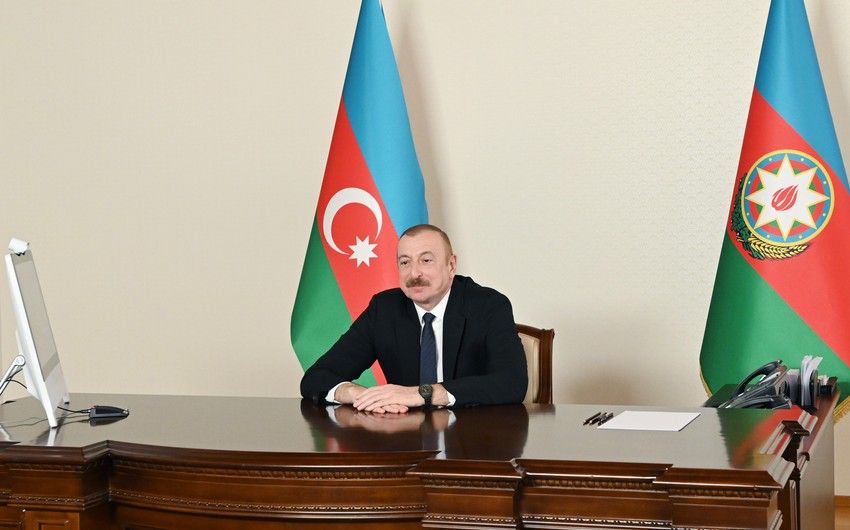 İlham Əliyev Türk Şurasına təşəkkür etdi