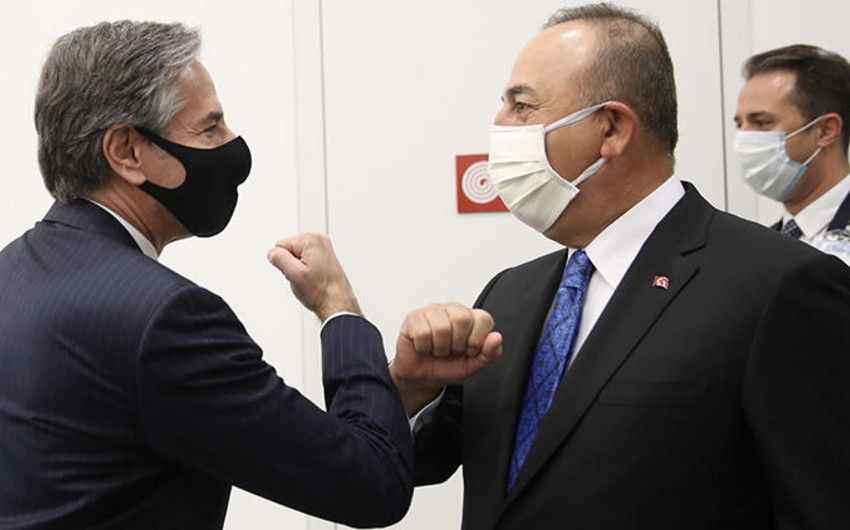 Mövlud Çavuşoğlu ilə ABŞ-ın dövlət katibi ilə görüşdü