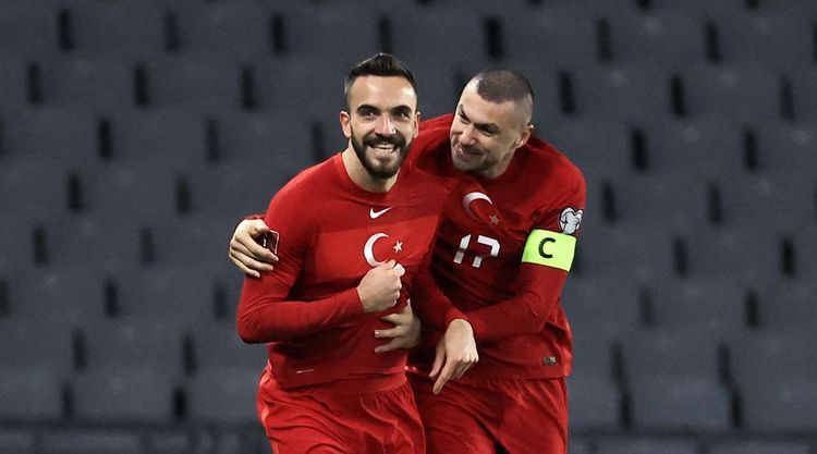 Türkiyə yığması Latviya ilə matçda xal itirdi