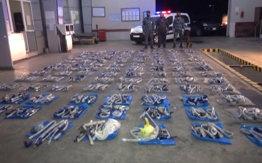 107 kiloqram heroin Azərbaycan üzərindən bu ölkəyə aparılırmış - VİDEO