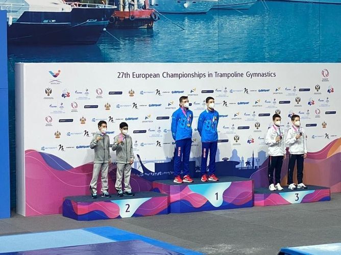 Avropa çempionatında daha bir medal