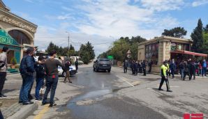 Azad Rəhimov dəfn olunur -   FOTO — foto 3