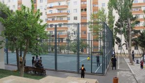 Paytaxtda abadlaşdırılan növbəti həyət sakinlərin istifadəsinə verildi — foto 2