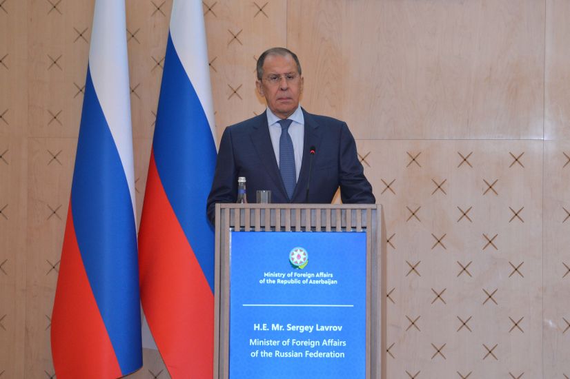 Lavrov Türkiyənin Azərbaycanda hərbi baza yaradacağı barədə yayılan məlumatları şayiə adlandırdı