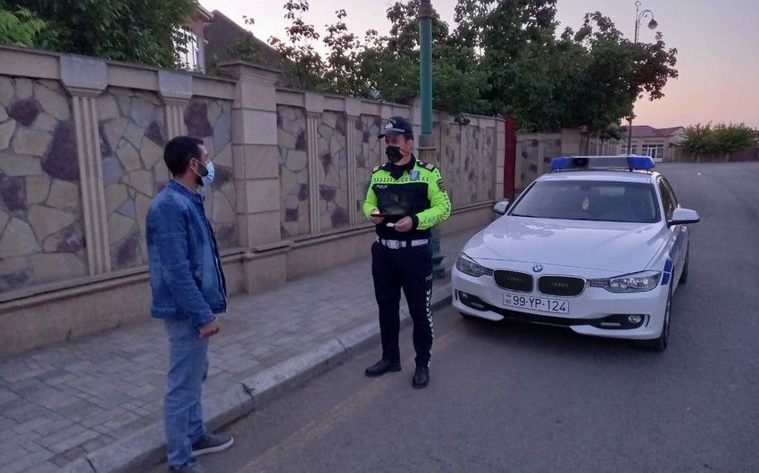 Biləsuvarda avtomobilləri standartlara cavab verməyən sürücülər barədə tədbir görüldü