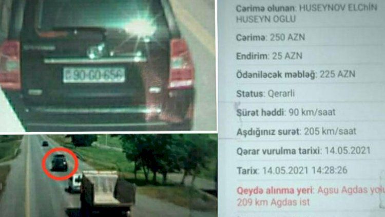 DYP “205”lə radara düşən sürücü ilə bağlı qərar verdi