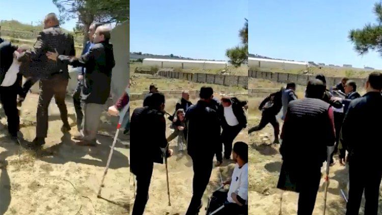 Saxta Qarabağ əlilləri arasında dava düşdü -       ŞOK VİDEO