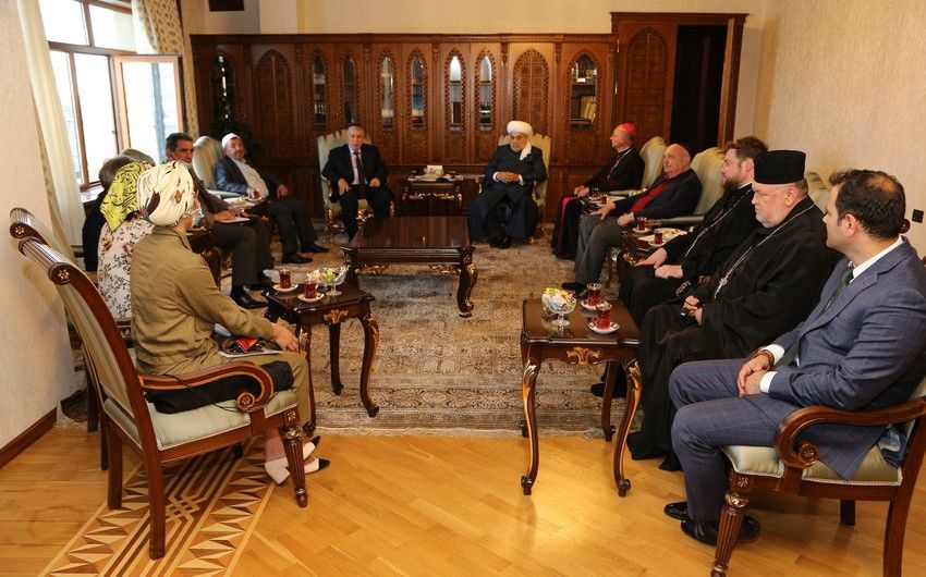 Allahşükür Paşazadə: "Erməni patriarxları Qarabağ münaqişəsinin dini səciyyə daşımadığını etiraf ediblər"