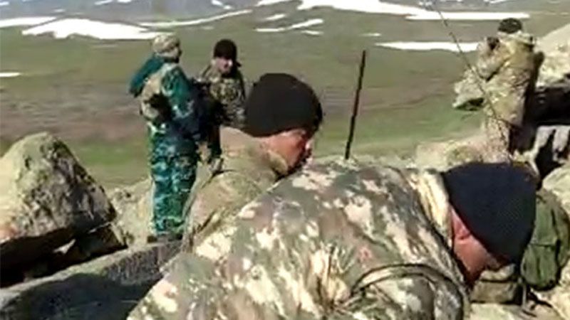Video yayılandan sonra düşmən həmin ərazidən çıxarıldı