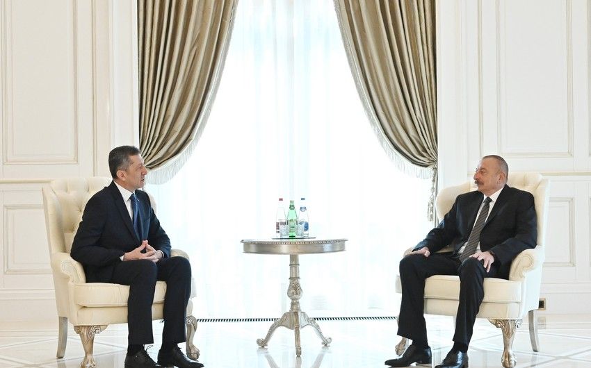 İlham Əliyev Türkiyənin milli təhsil nazirini qəbul etdi  -   YENİLƏNDİ