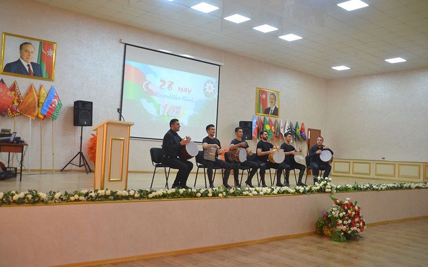 Respublika Günü münasibətilə N hərbi hissəsində tədbir təşkil olundu