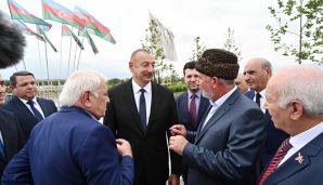 Prezident İlham Əliyev Ağdam şəhərinin bərpasının təməl daşını qoyub -     YENİLƏNDİ — foto 13