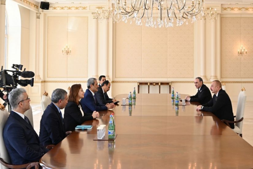 İlham Əliyev Türkiyə Ali Məhkəməsinin Baş prokurorunu qəbul etdi