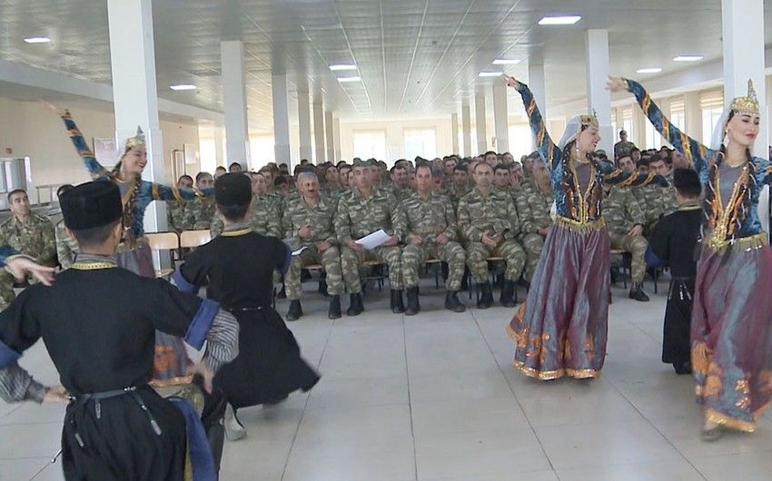 Hərbi hissədə hərbi təlim toplanışı başa çatdı -   VİDEO