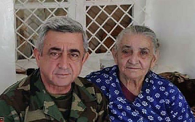 Sarkisyanın anası Xankəndidə vəfat etdi