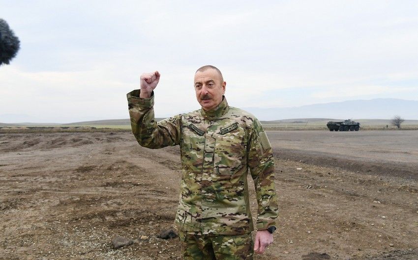 Prezident: "Bunu hər kəs bilməlidir, Ermənistan və hər kəs!"