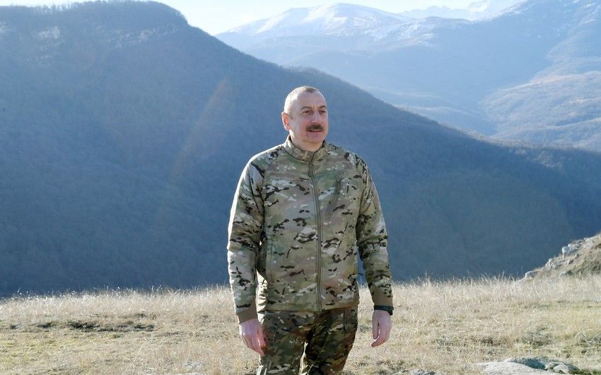 Dövlət başçısı beynəlxalq təşkilatlardan danışdı