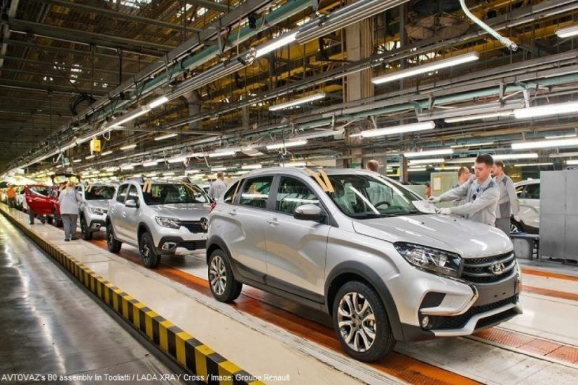 "AvtoVAZ" istehsalı tam dayandırdı