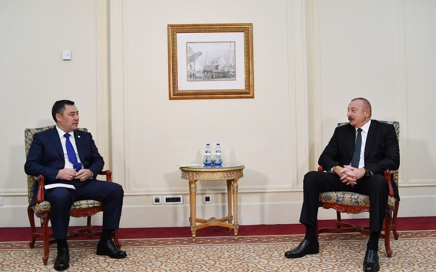 Azərbaycan və Qırğızıstan prezidentlərinin görüşü olub -   YENİLƏNDİ