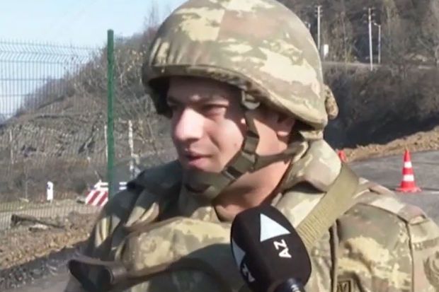Şuşa yaxınlığındakı terror zamanı postda olan hərbçimiz hadisə anından danışdı -     VİDEO