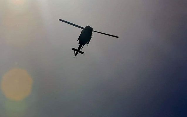 İranda helikopter qəzaya uğradı