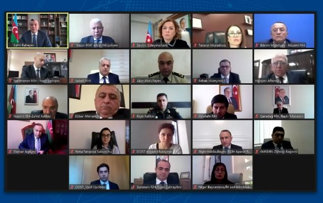 Vahid əlaqələndirmə mərkəzləri üzrə Komissiyanın iclası keçirildi