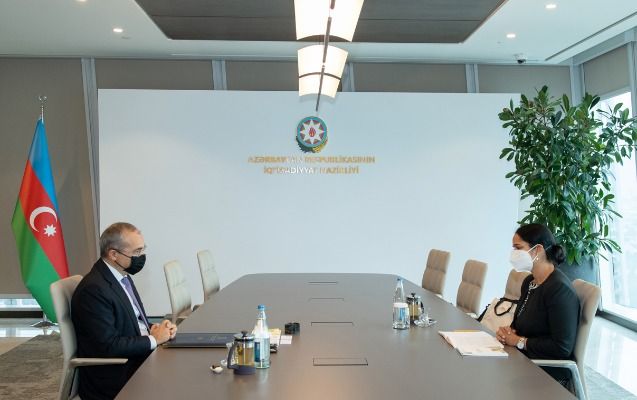 Mikayıl Cabbarov Dünya Bankının Azərbaycan üzrə ölkə meneceri ilə görüşdü