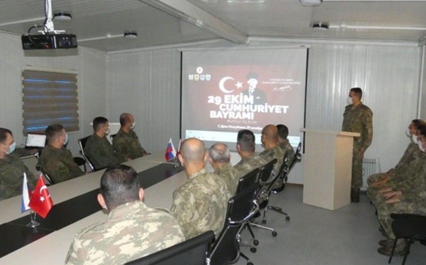 Türkiyənin Cümhuriyyət Günü Qarabağda Azərbaycan hərbçilərinin iştirakı ilə qeyd edildi