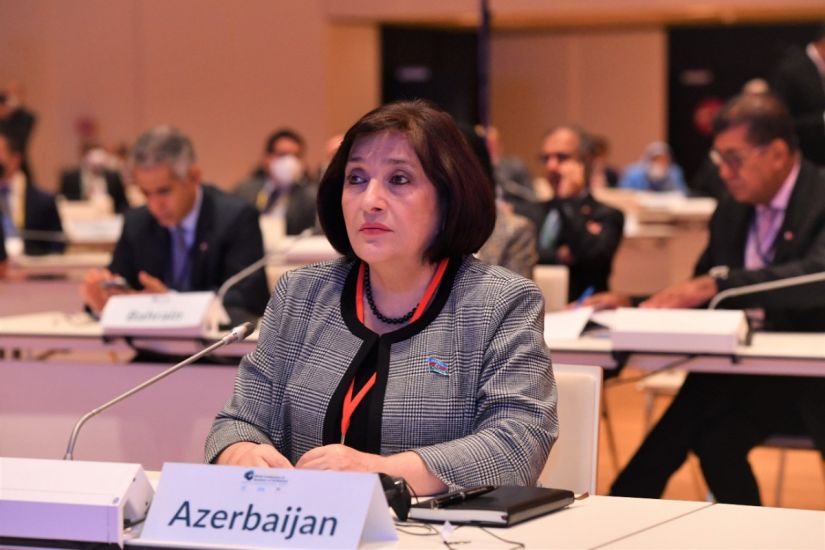 Sahibə Qafarova qlobal sammitdə Ermənistanın Azərbaycana qarşı istifadə etdiyi terror və ekstremizmdən danışdı