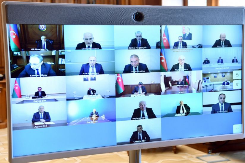 Ermənistanın təcavüzü nəticəsində dəyən ziyanın qiymətləndirilməsi üzrə Dövlət Komissiyasının iclası keçirildi