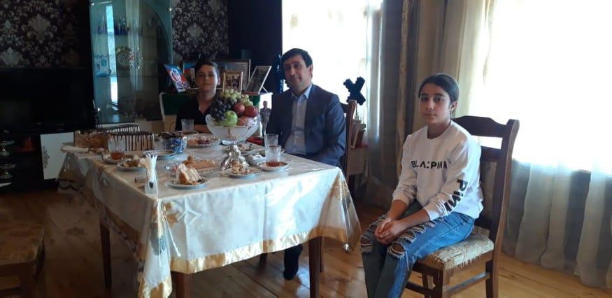Cavid Osmanov şəhid övladını doğum günü münasibəti ilə təbrik etdi -   FOTO