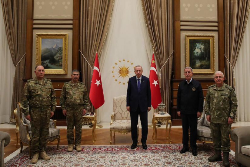 Ərdoğan Zakir Həsənovu və Kərim Vəliyevi qəbul etdi