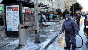 Bakı küçələri növbəti dəfə dezinfeksiya edilir -       FOTO — foto 3