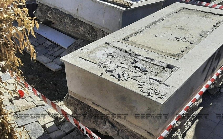 Gəncədə dəfn olunmuş 49 naməlum şəhidin qəbri ekshumasiya edildi