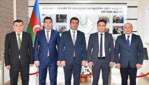 Medianın İnkişafı Agentliyində Özbəkistanın Milli İnformasiya Agentliyinin rəhbərliyi ilə görüş keçirildi -       FOTO — foto 3