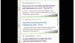 Afət Flora haqda:     "Baxın, bu yaşda insanın etdiyi işlərə" — foto 1