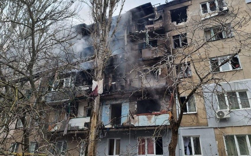 Nikolayev şəhərinə raket zərbələri endirildi:      10 ölü, 46 yaralı
