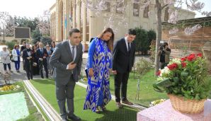 Özbəkistanda Azərbaycan mədəniyyəti və ədəbiyyatı günlərinin açılışı oldu — foto 1